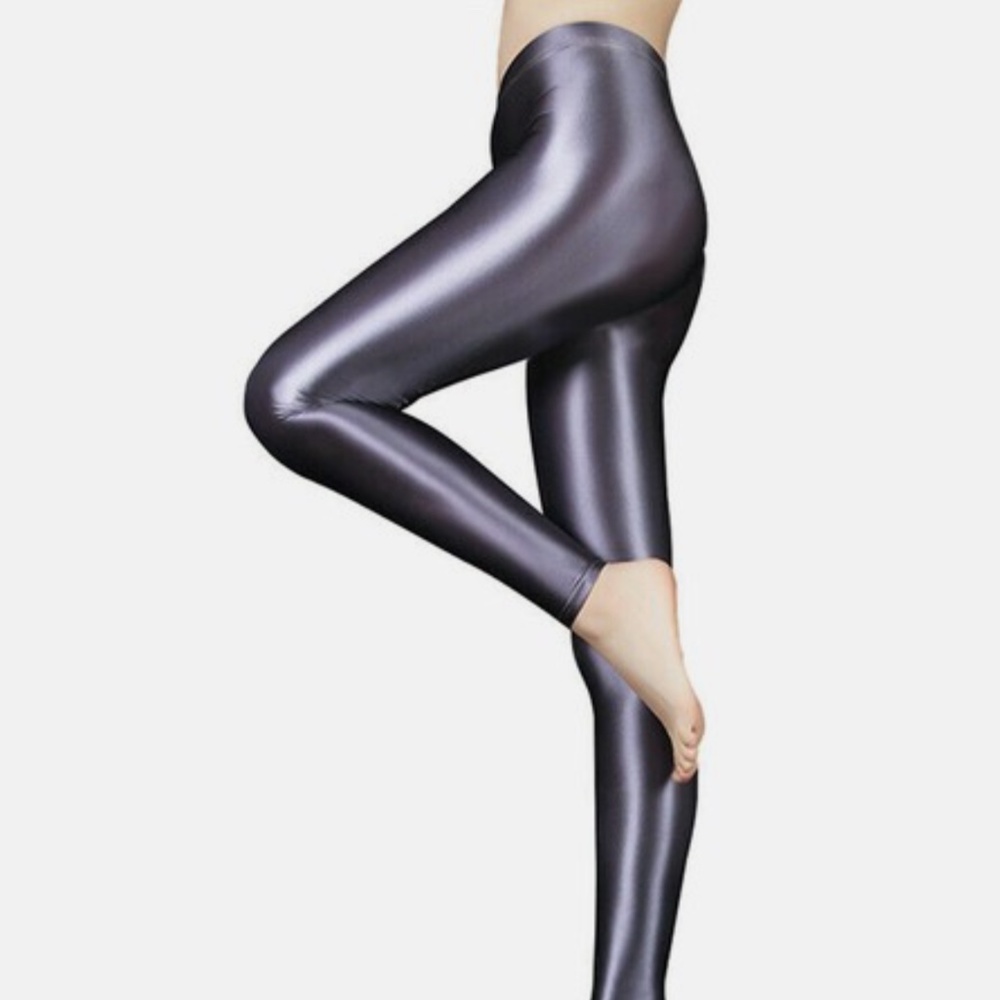 American Apparel Silver Gray Leggings XS